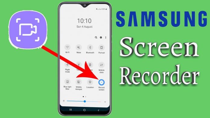 How to screen record on Samsung?